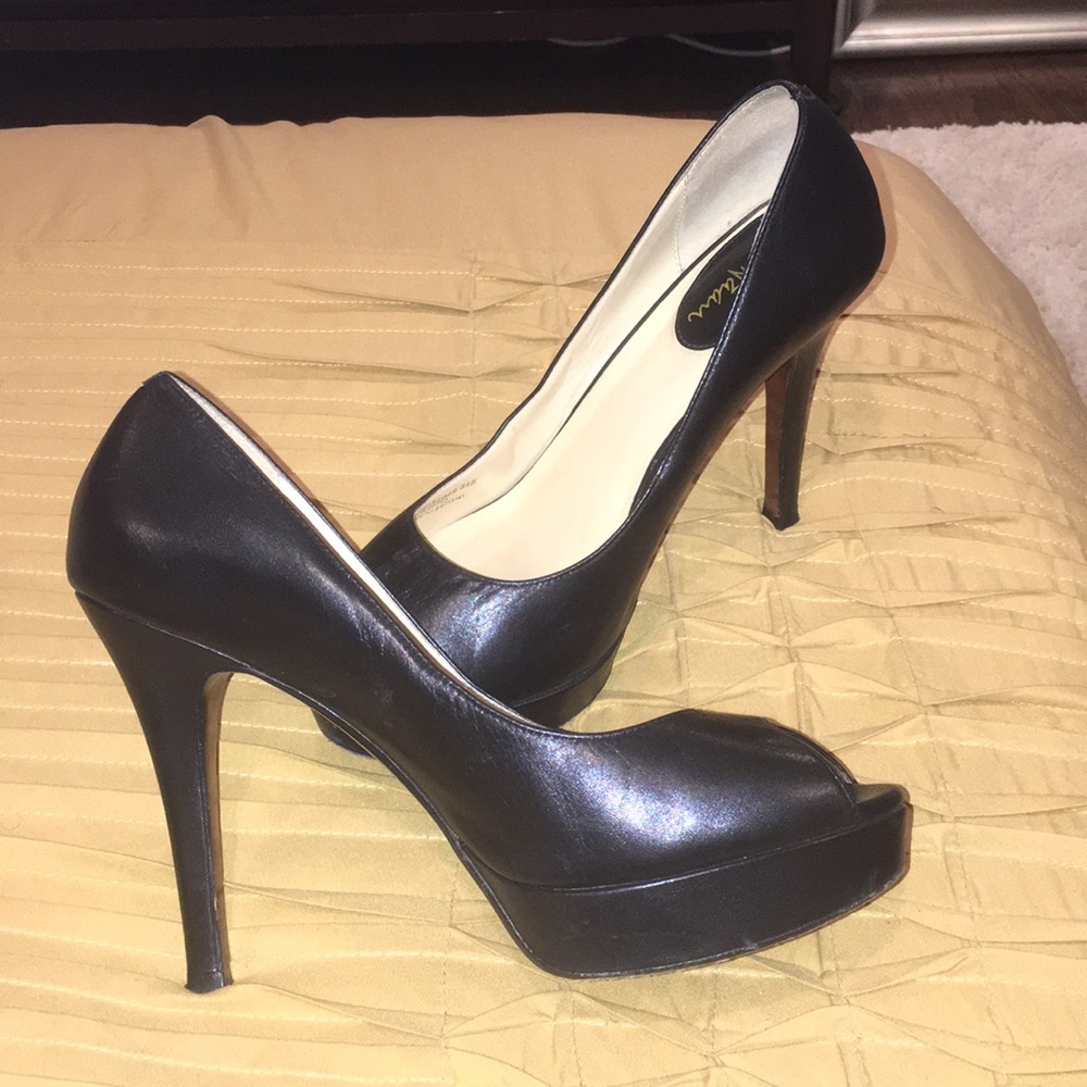 Cole Haan Front Open High Heels With Platform - image 3